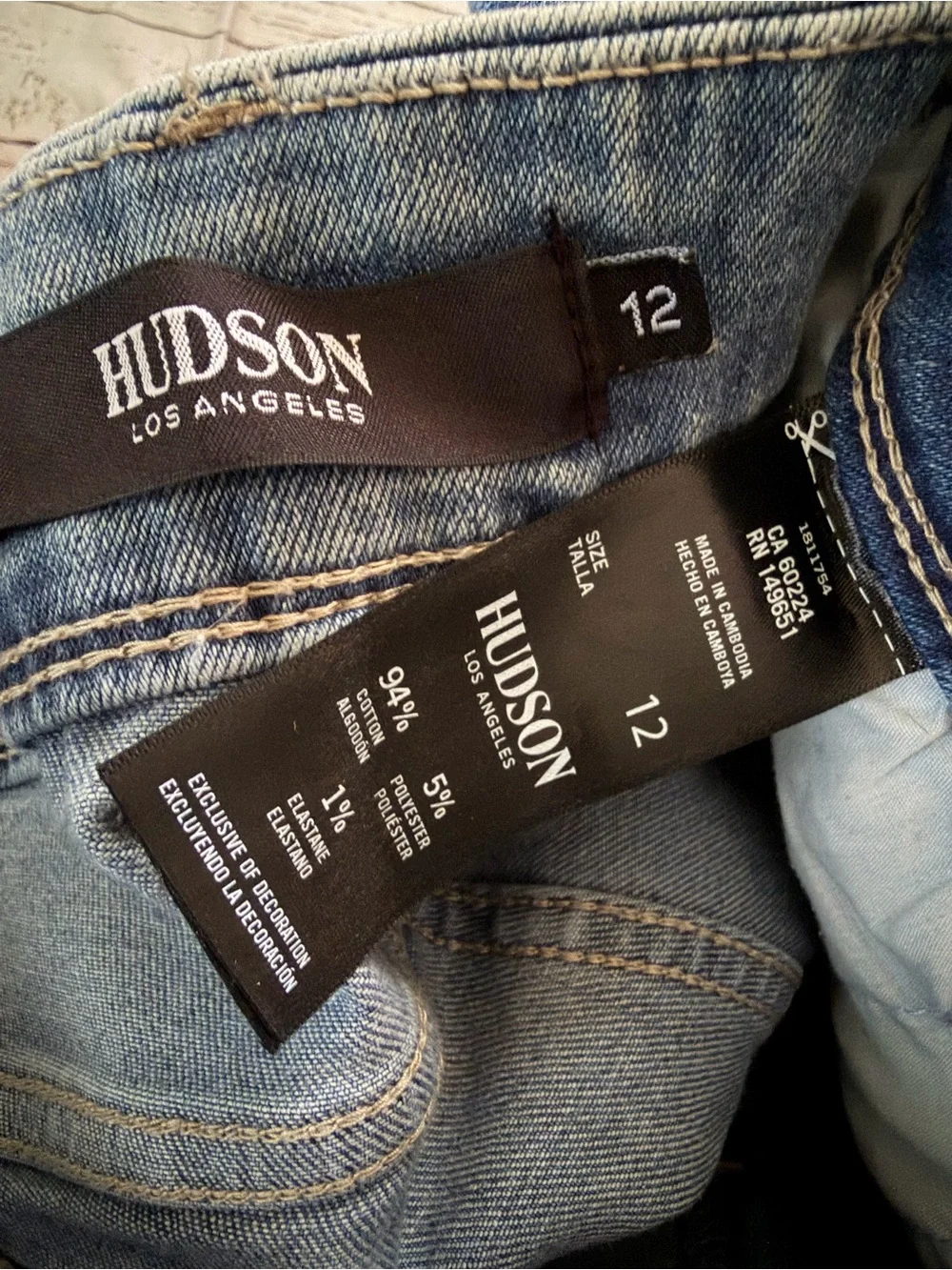 Hudson Jeans classic straight